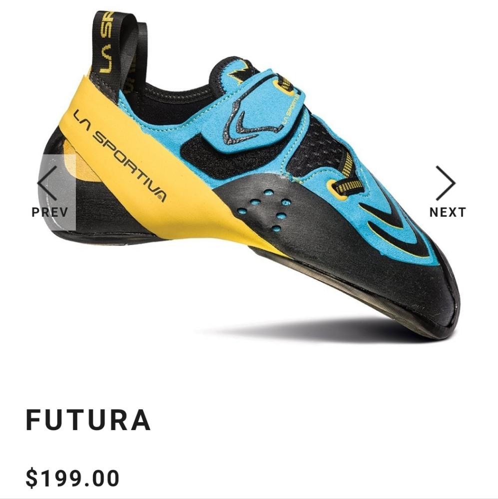 La Sportiva Futura Sz 44.5 climbing shoe